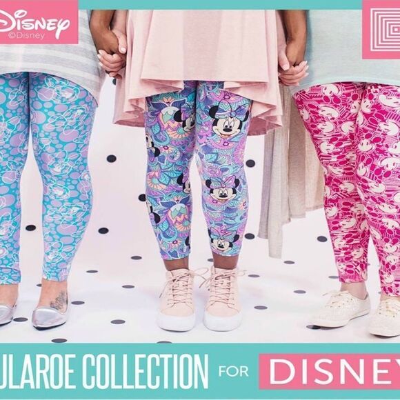 LuLaRoe Women’s TC Red Disney’s Donald Duck Leggings Adult Sizes XL Comfy NWOT - Picture 15 of 16